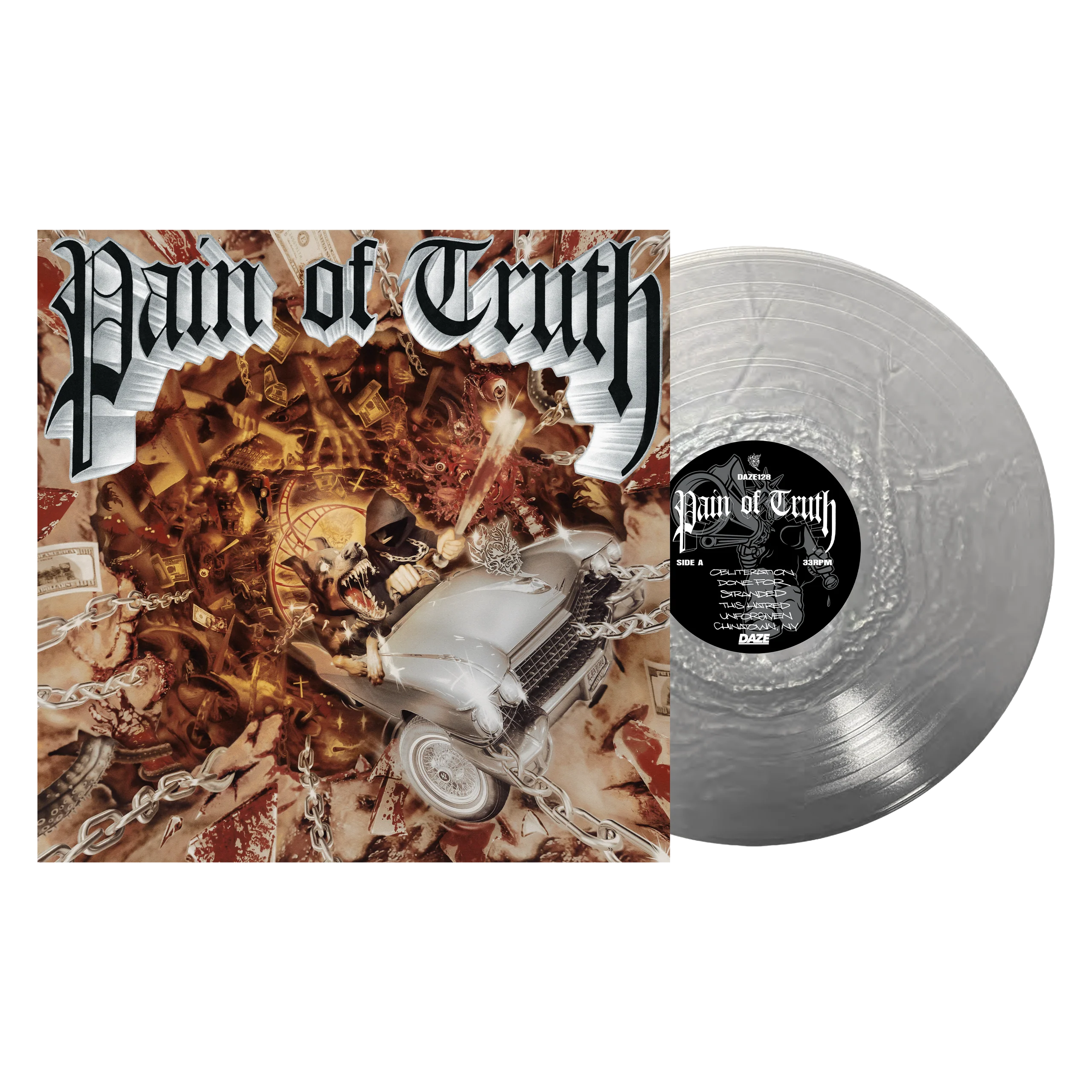 PAIN OF TRUTH 'PAIN OF TRUTH' LP on Silver Nugget Vinyl