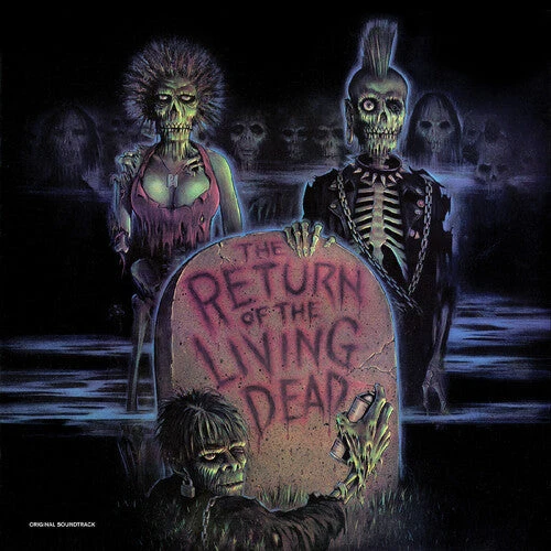 THE RETURN OF THE LIVING DEAD SOUNDTRACK LP (Radioactive Green/Brown Tarman Splatter Vinyl)