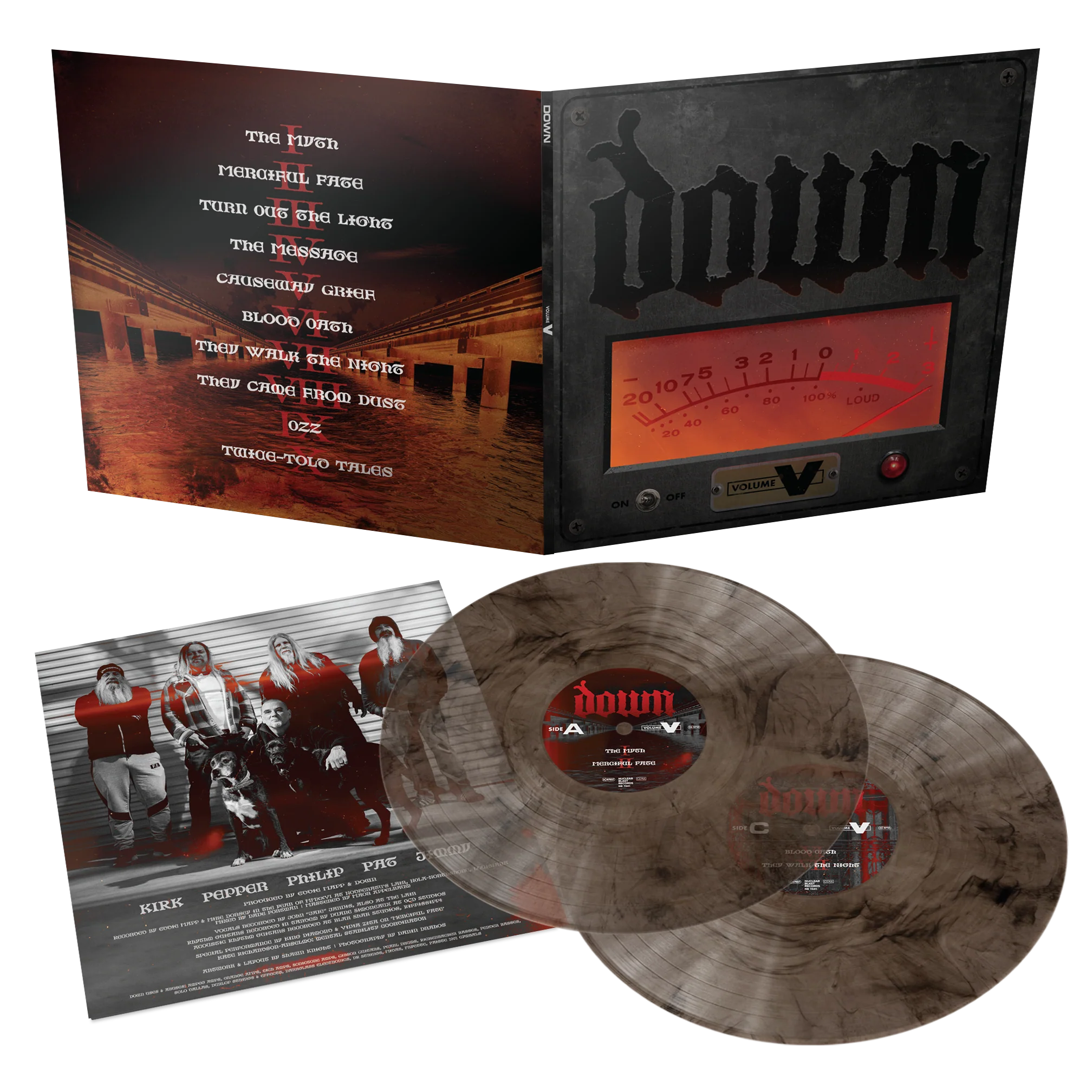DOWN ‘VOLUME V’ 2LP (Exclusive – Limited to 500, Smoke Vinyl)