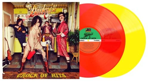 THE DARKNESS 'CROCK OF HITS' 2LP（红/黄黑胶）