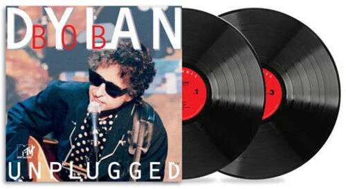 Bob Dylan 'UNPLUGGED' 2LP Black Vinyl Double Album MTV Taping