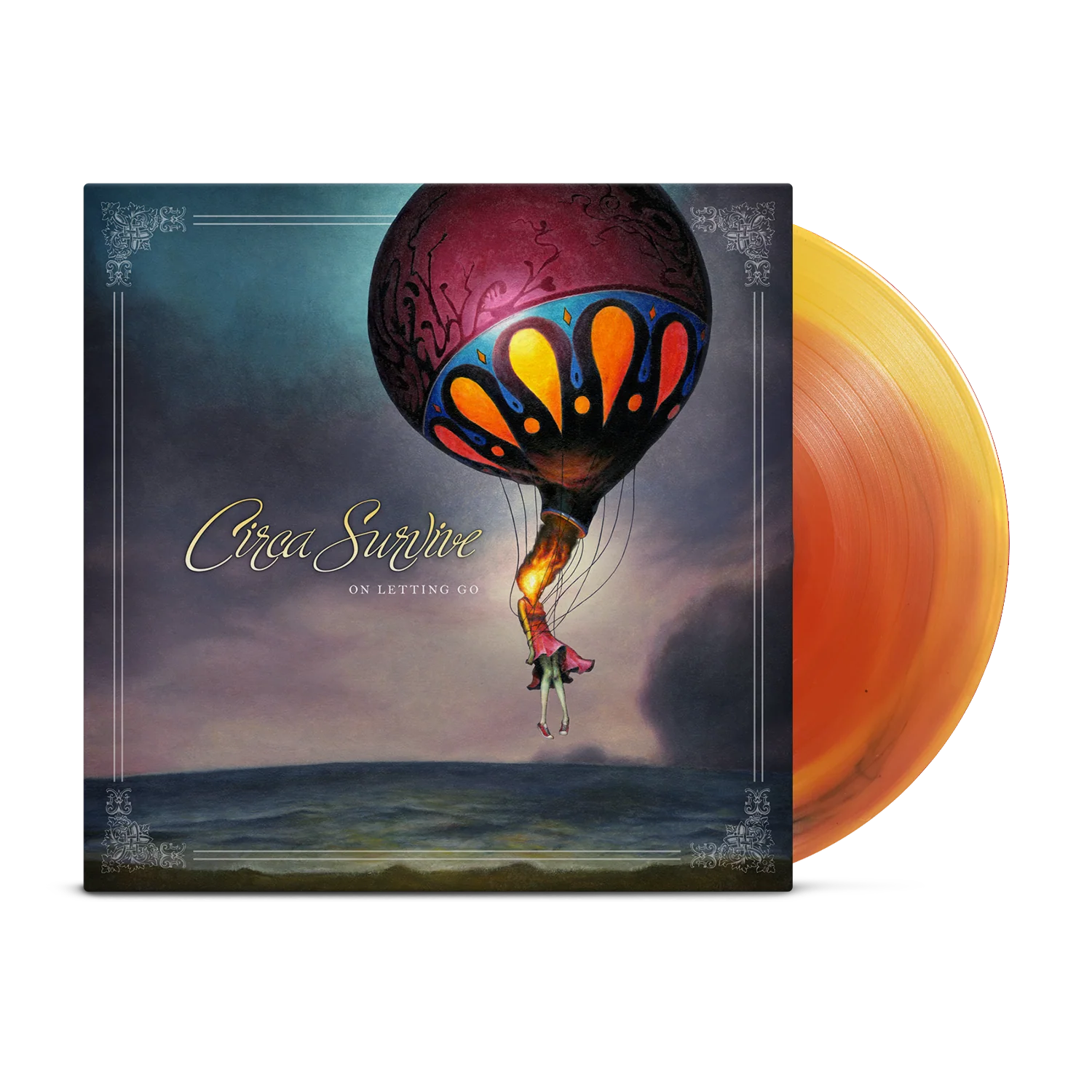 CIRCA SURVIVE ‘ON LETTING GO’ LP (Exclusive – Limited to 500, Orange, Red, & Black Starburst Vinyl)