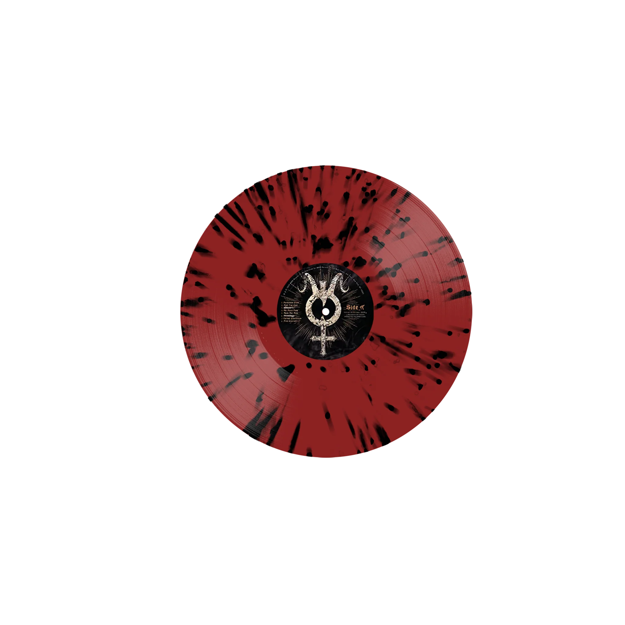 Dogma 'Dogma' LP on Scarlet Blood and Black Mass Drip Vinyl