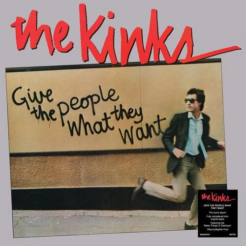 THE KINKS 'GIVE THE PEOPLE WHAT THEY WANT' LP, Black EcoRecord Vinyl