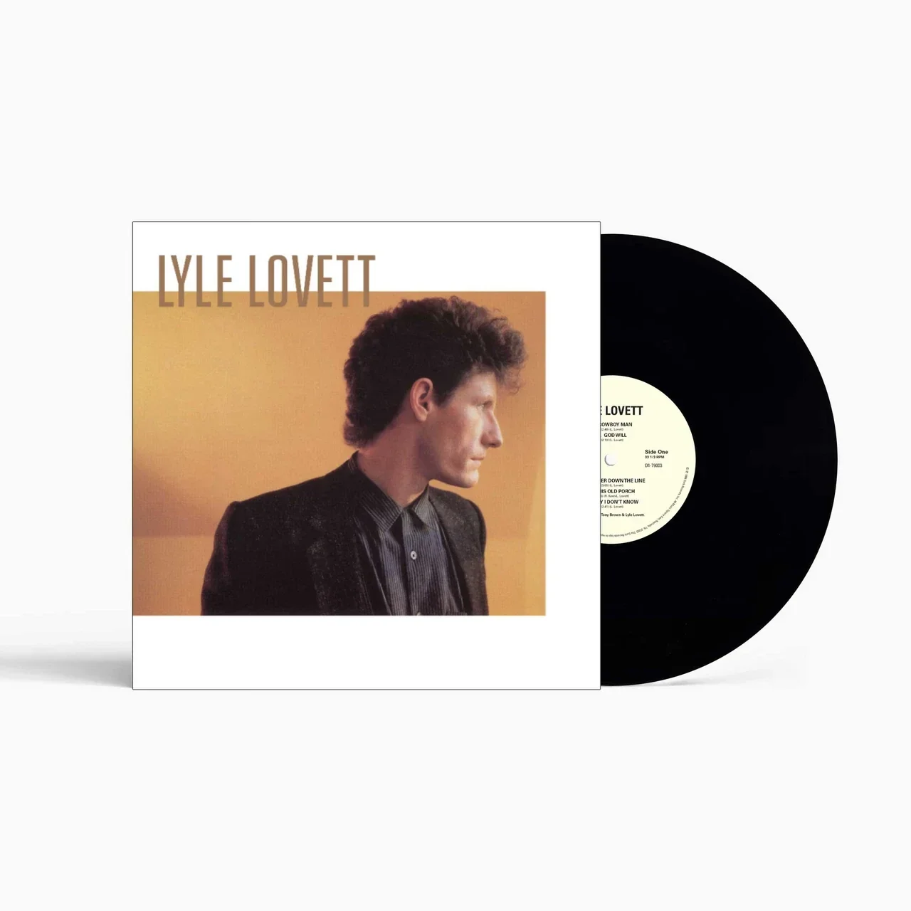 Lyle LOVETT 'Lyle LOVETT' 40th ANNIVERSARY Edition Black Vinyl LP