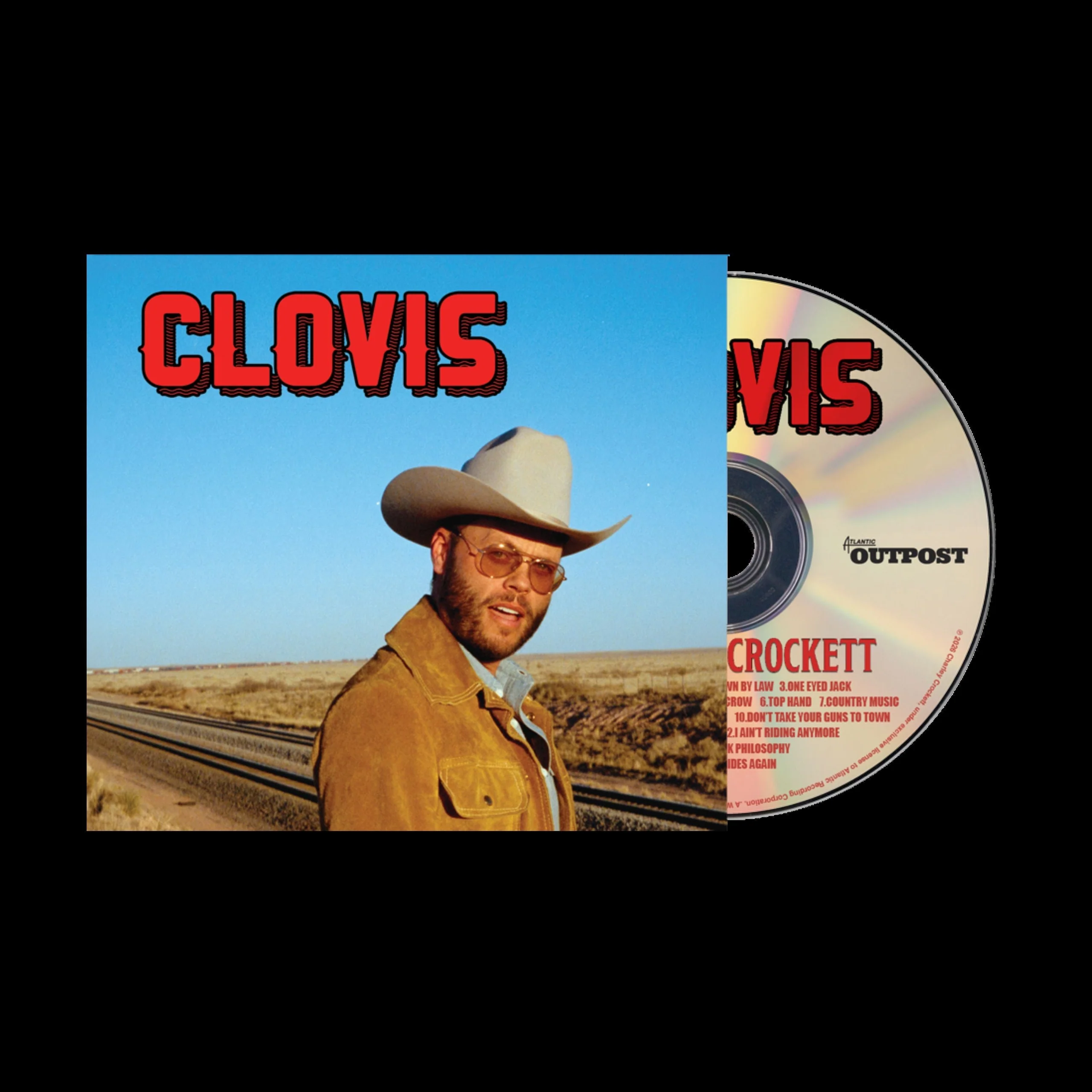 CHARLEY CROCKETT 'CLOVIS' CD Album
