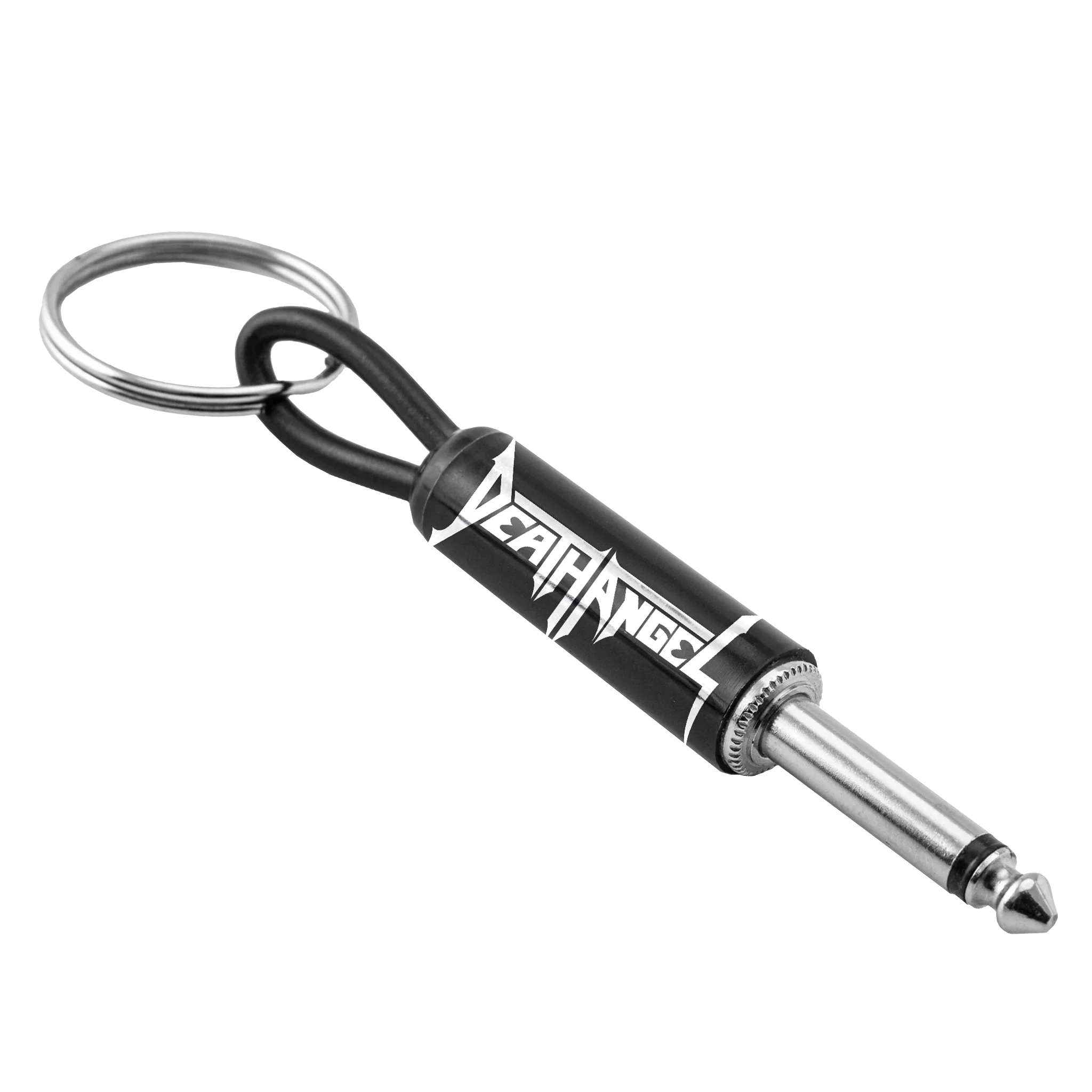 Death Angel Logo GUITAR Plug KEYCHAIN in Metal