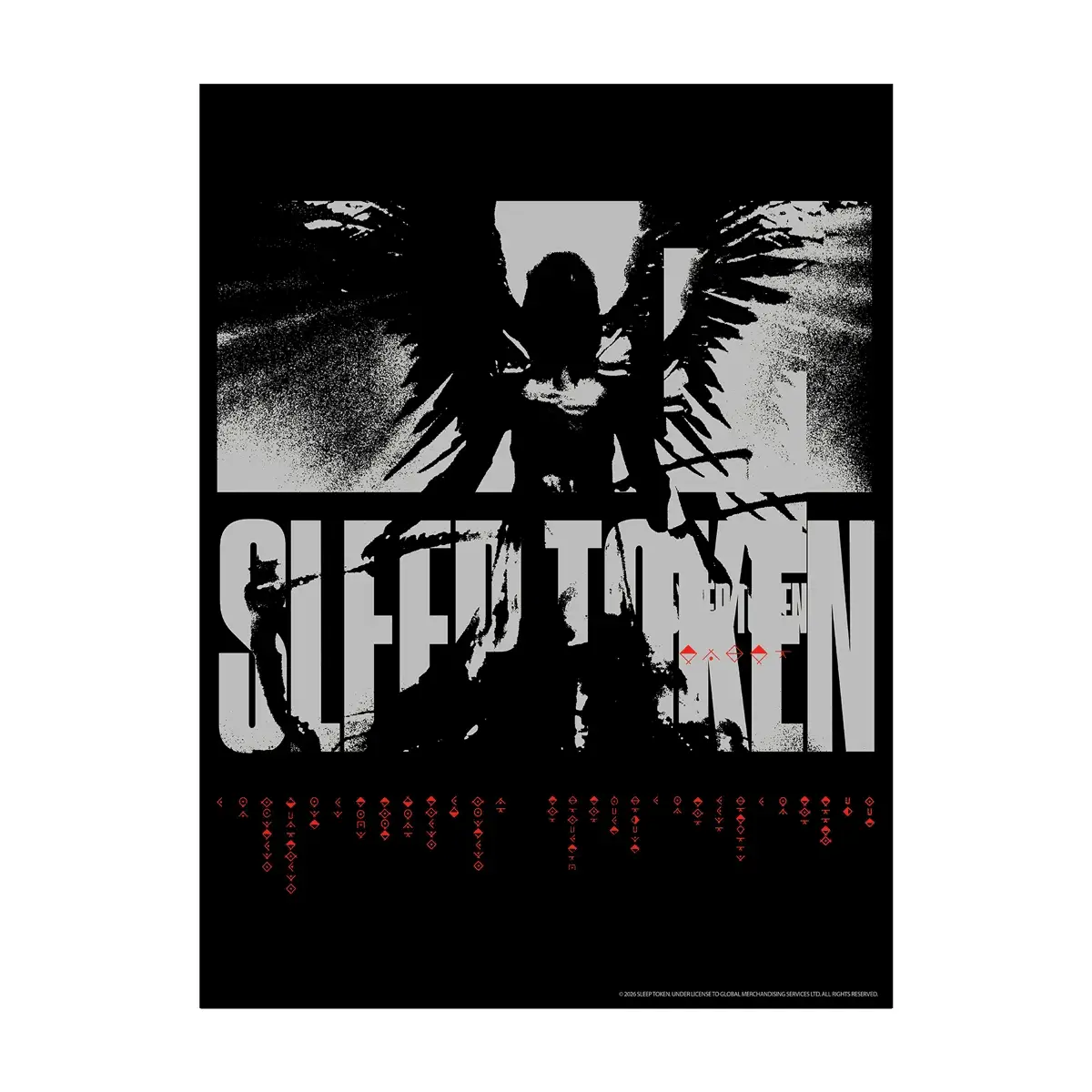 Sleep Token 'Love/VESSEL' LENTICULAR POSTERS 11x17 Lenticular Posters