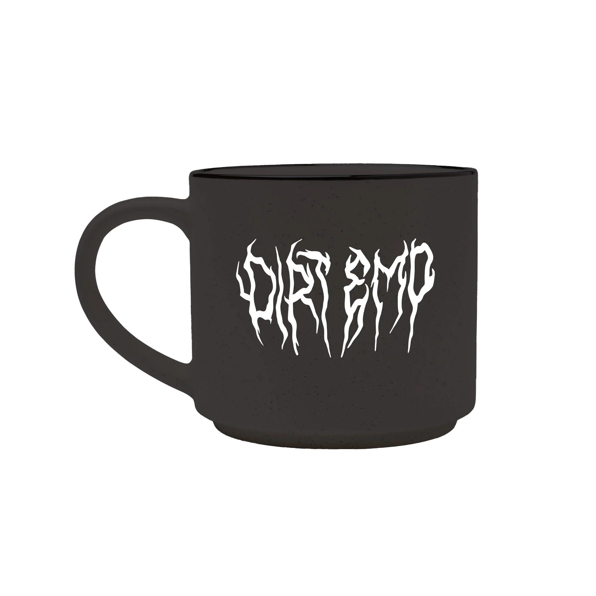 Dirt Emo Vol. 2 Matte Black Coffee Mug by RUSTON Kelly