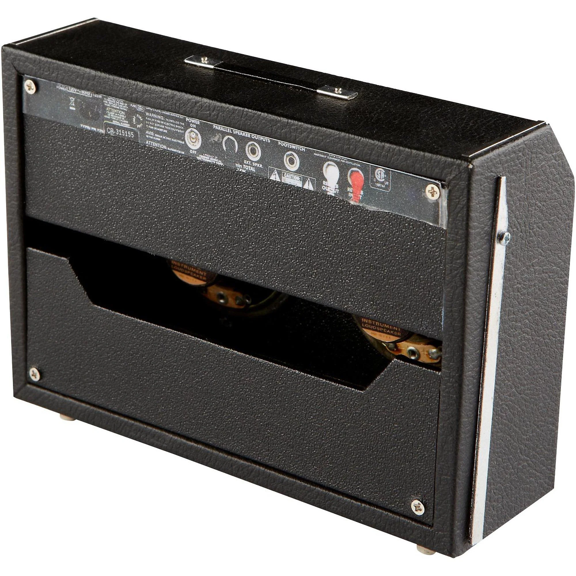MINIATURE FENDER TWIN-REVERB ORNAMENTAL AMP MODEL - OFFICIALLY LICENSED