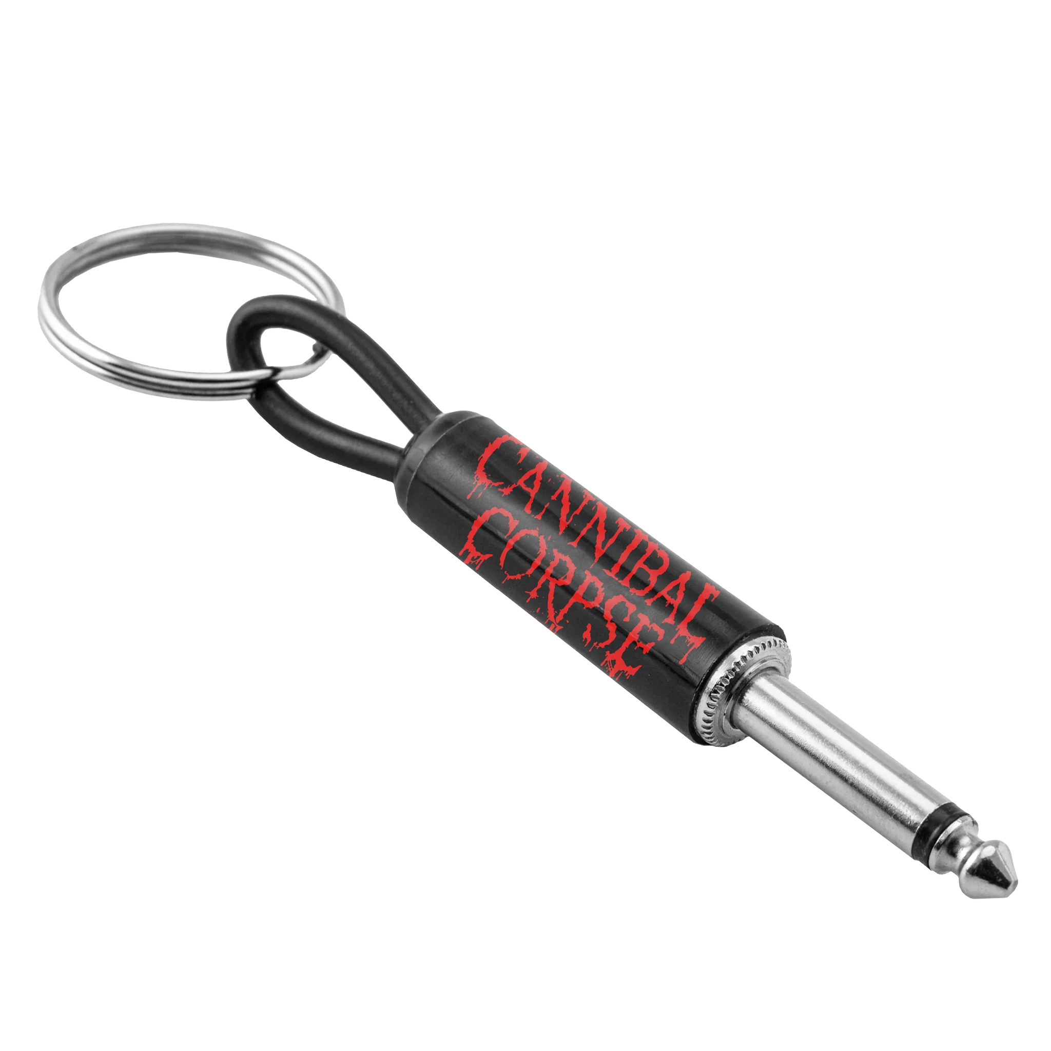 CANNIBAL CORPSE LOGO GUITAR PLUG KEYCHAIN