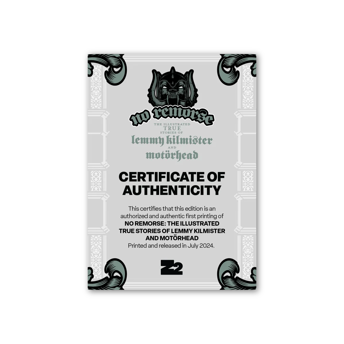NO REMORSE: THE ILLUSTRATED TRUE STORIES OF LEMMY KILMISTER AND MOTÖRHEAD - DELUXE EDITION