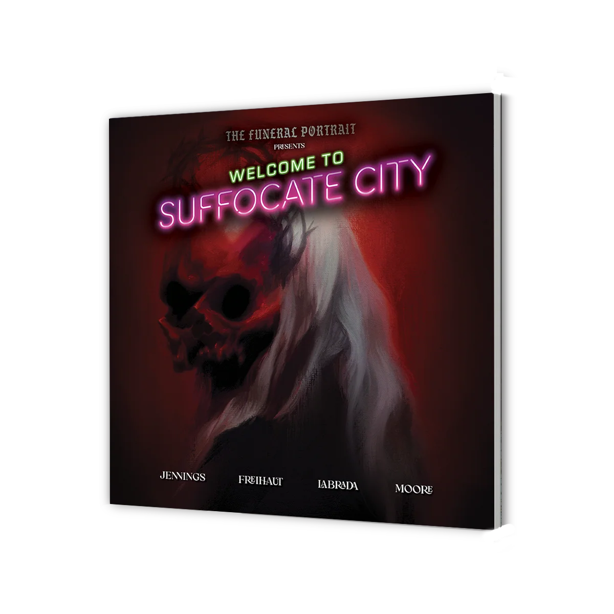 THE FUNERAL PORTRAIT: WELCOME TO SUFFOCATE CITY - GRAPHIC NOVEL (COFFIN CREW LIMITED EDITION)