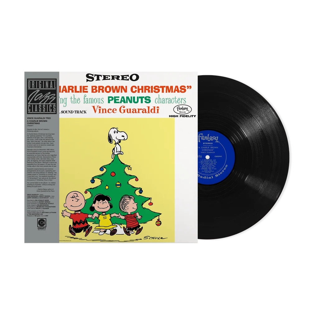 VINCE GUARALDI TRIO 'A CHARLIE BROWN CHRISTMAS (ORIGINAL JAZZ CLASSICS SERIES)' 2LP